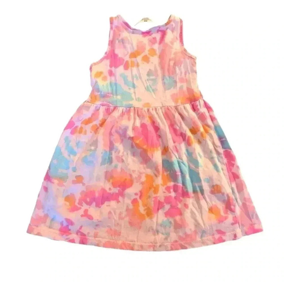 H&M 2 piece Sleeveless Girl's Dress in Cotton Jersey Printed Pattern SZ 3-4T - Picture 4 of 11
